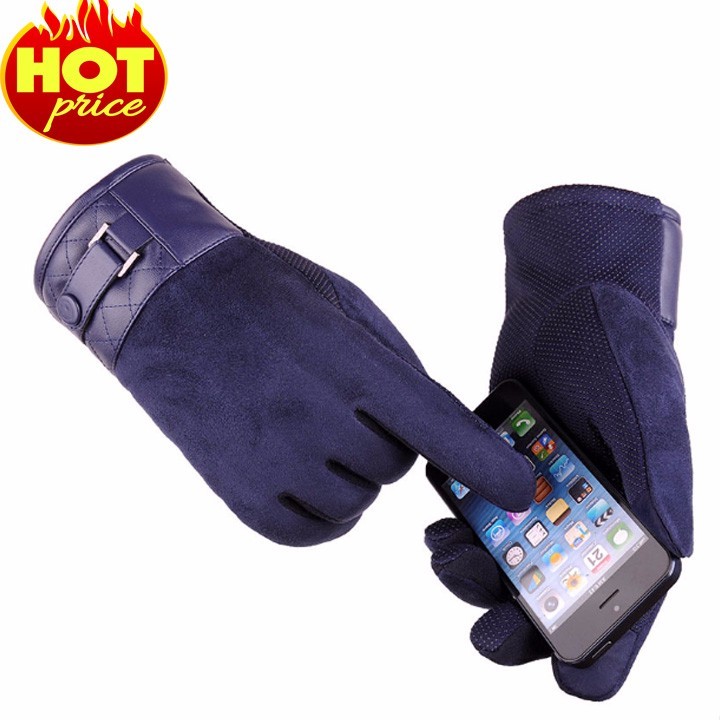 Găng Tay Nam Cảm Ứng Điện Thoại, Chống Trơn Trượt, Chống Nước 7