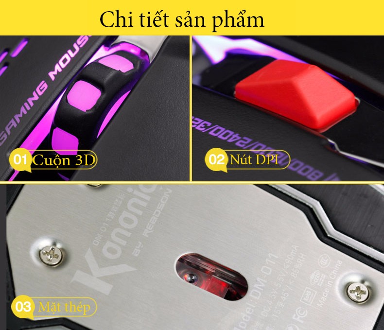 Chuột chuyên game Kananic KM011
