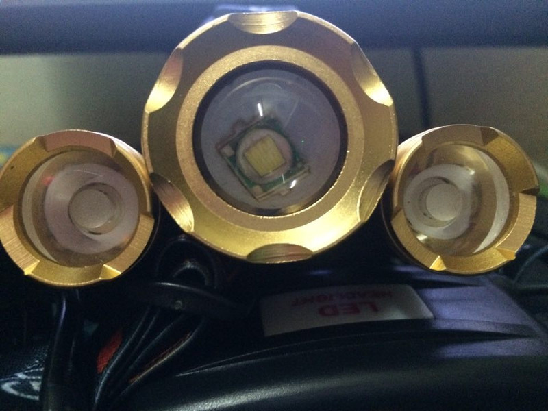 Đèn Pin Đội Đầu 3 Bóng T6 Led Siêu Sáng 25