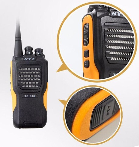Bộ đàm chống nước HYT TC-610 - máy bộ đàm 3