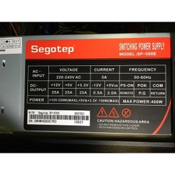 Nguồn máy tính Segotep SP-500 500W