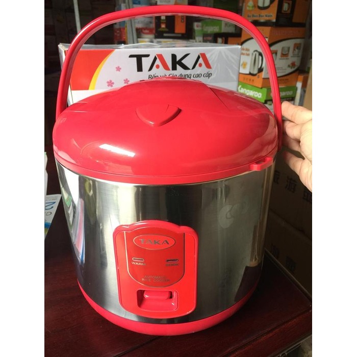 Nồi cơm điện Taka TKE689 - 900W, 2L