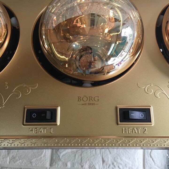Đèn sưởi nhà tắm BRAUN BU3
