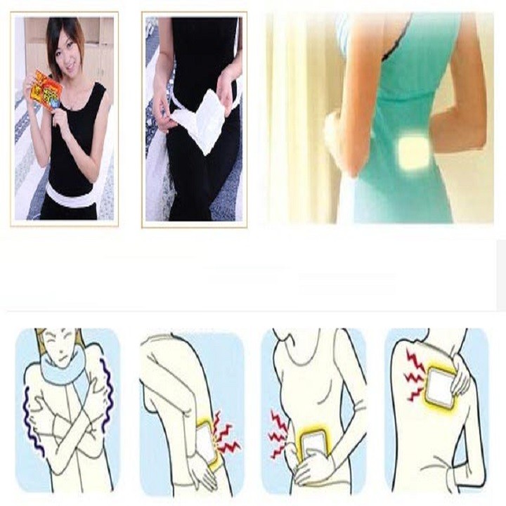 Combo 10 Miếng dán giữ nhiệt con thỏ