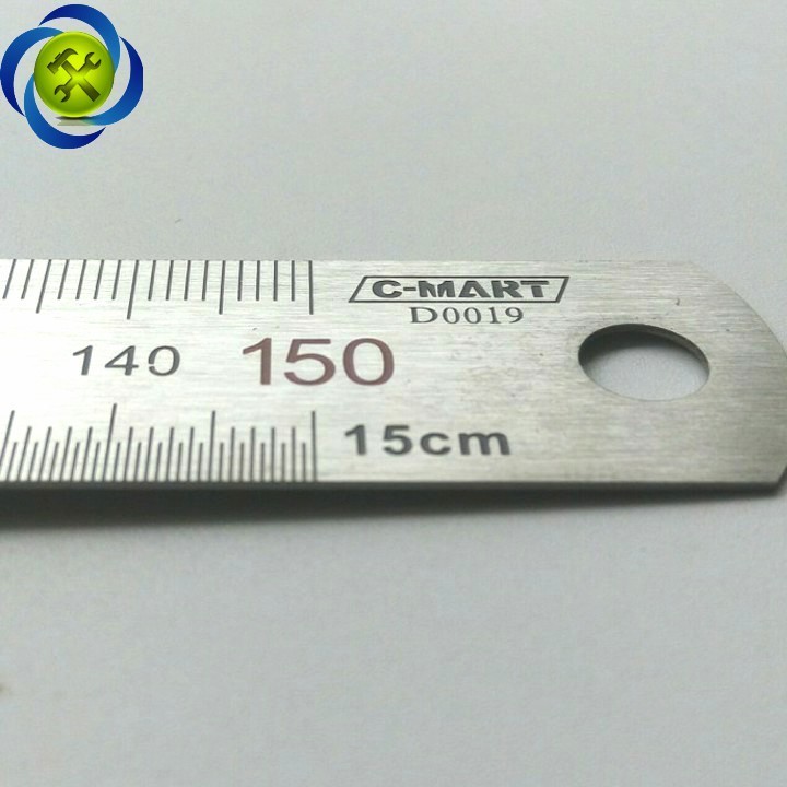 Thước lá C-MART D0019-150 150mm 3