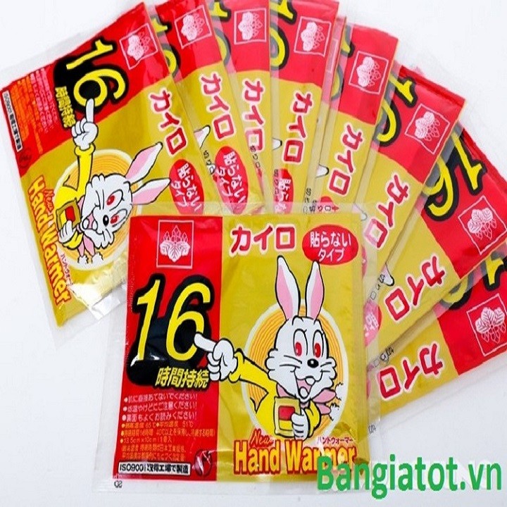 Combo 10 Miếng dán giữ nhiệt con thỏ