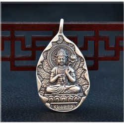 Mặt Dây Chuyền Đại Thế Chí Bồ Tát - Khắc Om Mani Padme Hum - DC5373