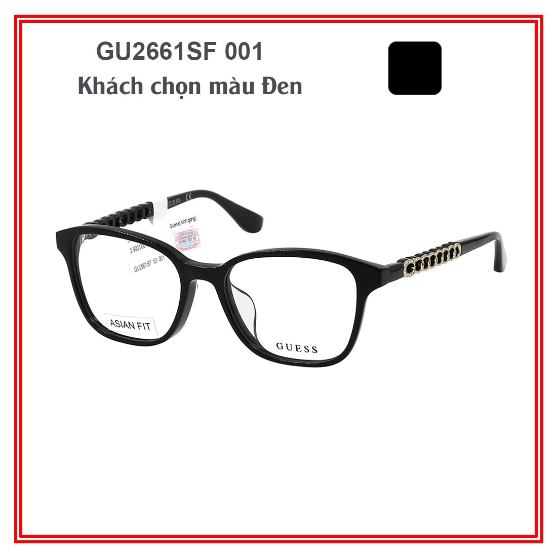 Gọng kính Guess GU2661SF
