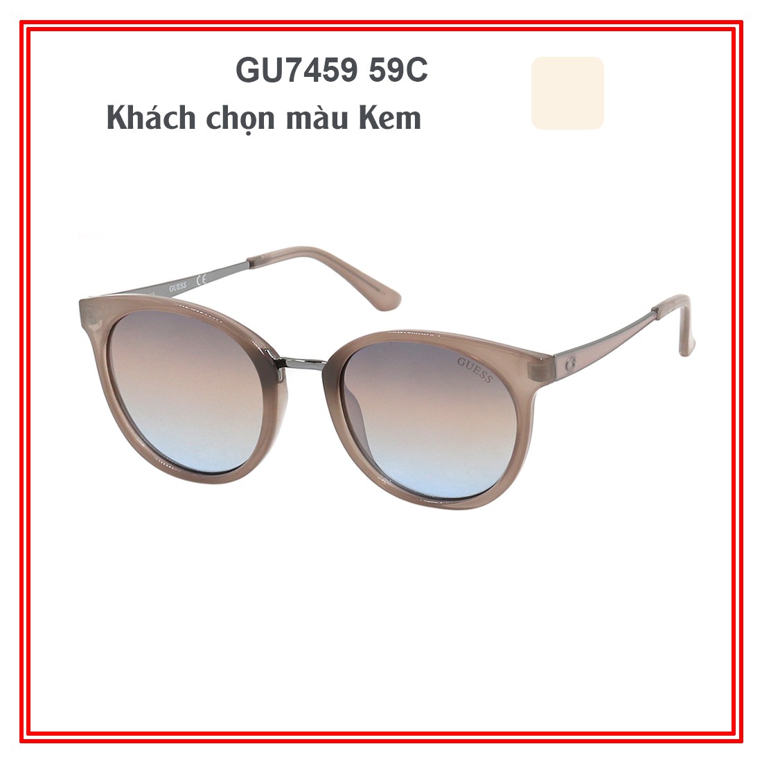 Kính mát GUESS GU7459