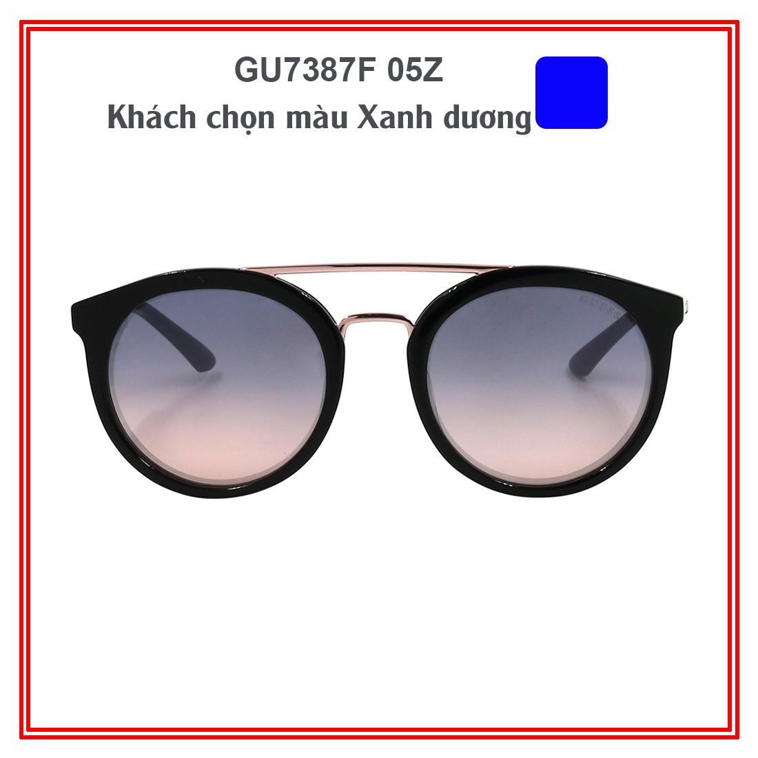 Kính mát nữ Guess GU7387F