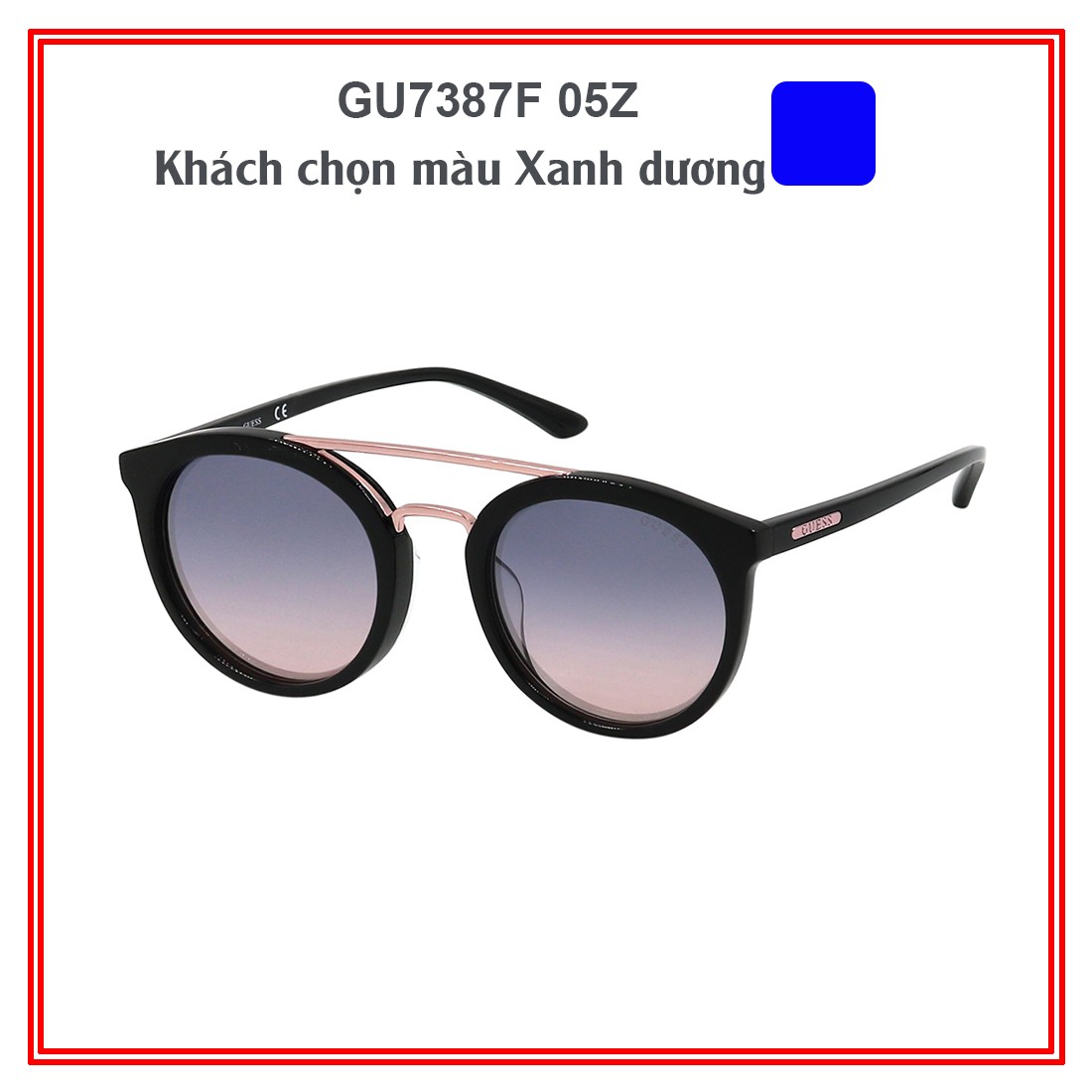 Kính mát nữ Guess GU7387F