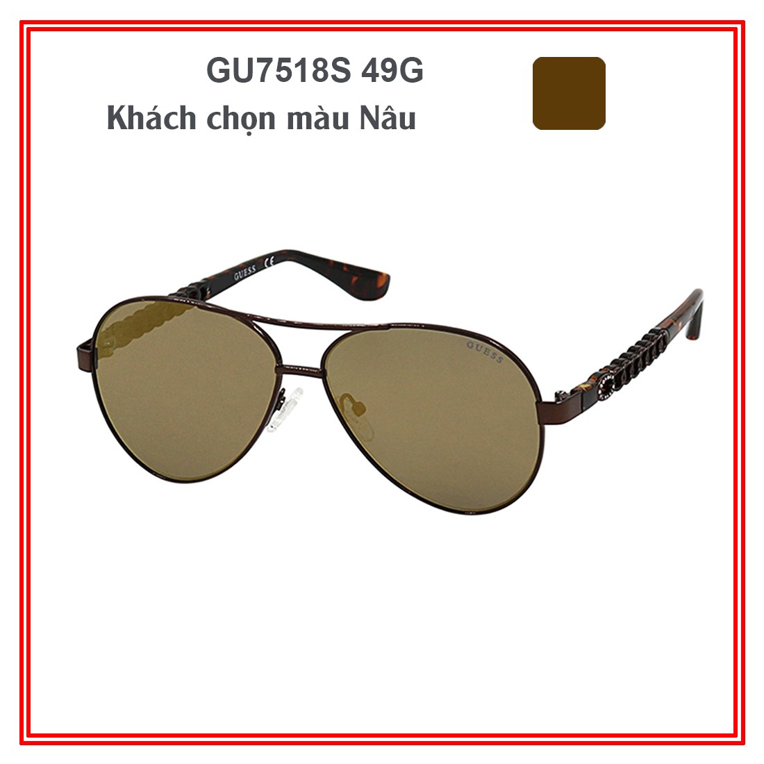 Kính mát GUESS GU7518S 49G