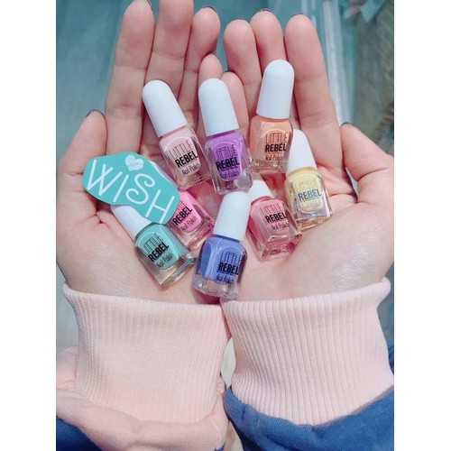 sơn móng tay Pháp an toàn cho bé set 12 màu