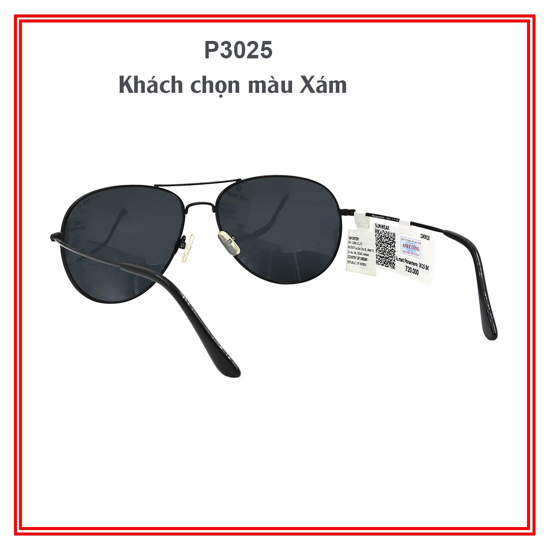 Kính mát chính hãng PANAMERA P3025