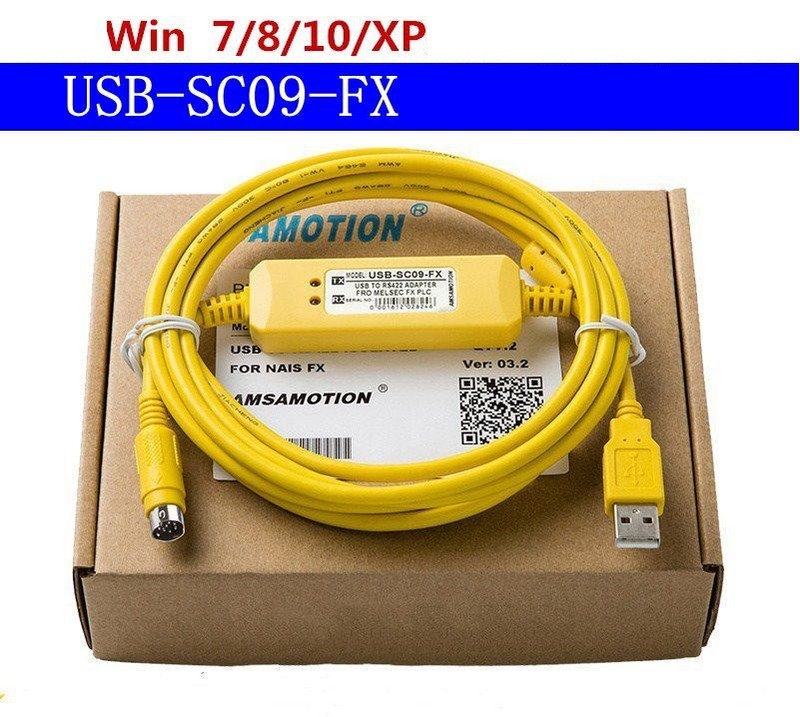 Cáp lập trình USB SC09 FX cho PLC Mitsubishi FX 1