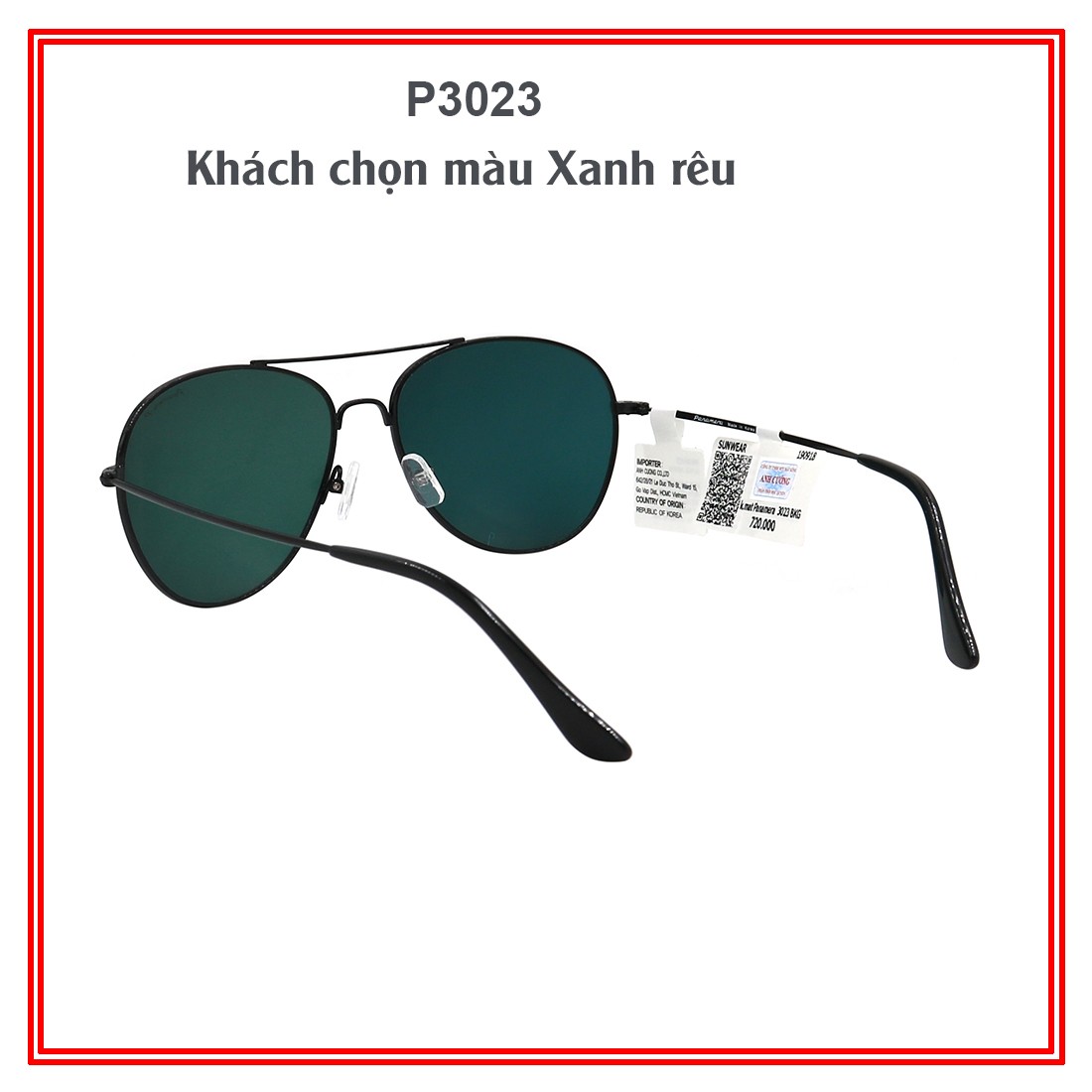 Kính mát chính hãng PANAMERA P3023