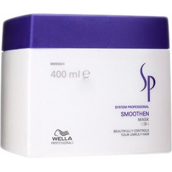 Hấp dầu siêu mượt cho tóc thẳng SP Wella Smoothen Mask - 400ml