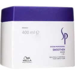 Hấp dầu siêu mượt cho tóc thẳng SP Wella Smoothen Mask - 400ml