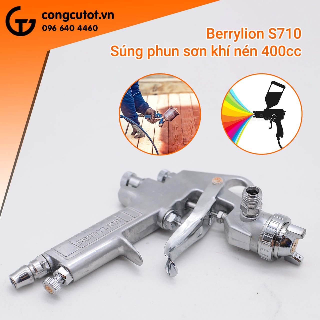 Máy phun sơn Berrylion S710