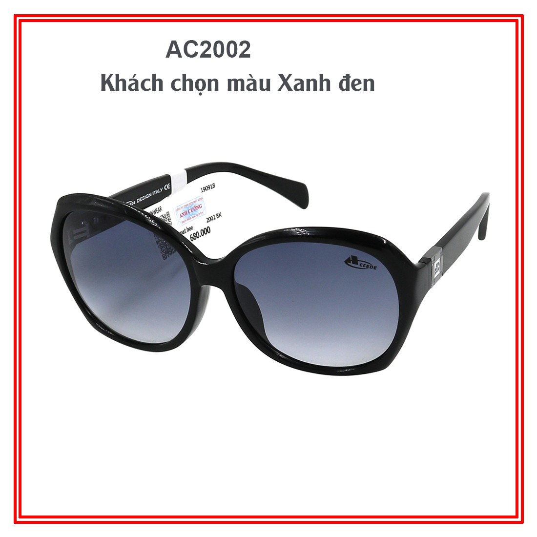 Kính Mát Nữ Accede AC2002