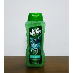 Sữa tắm Nam IRISH SPRING Deep Action Scrub 532ml hàng Mỹ [Được kiểm hàng] ST.IRISHSPRING.DEEPACTIONSCRUB