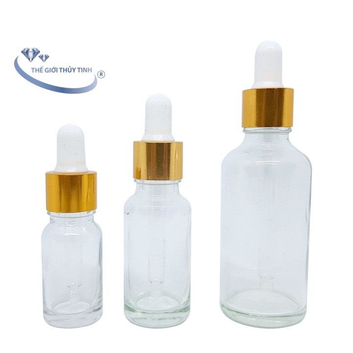 CHAI THỦY TINH BÓP GIỌT 30ML