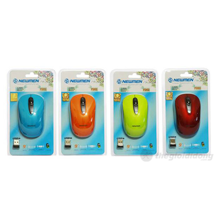 Newmen - Chuột quang không dây F262 (Mã SP: NCQKDF262)