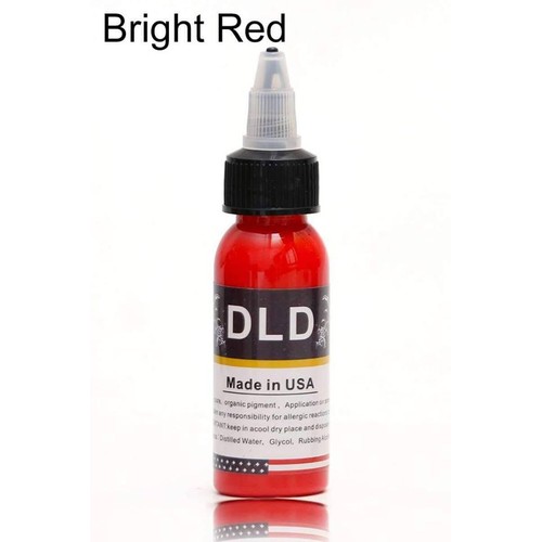 MỰC XĂM HÌNH DLD BRIGHT RED CHÍNH HÃNG USA