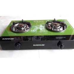 Bếp gas đôi dương kính Sunhouse SHB0612
