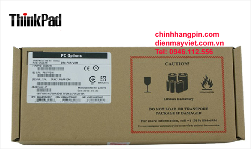Pin laptop Lenovo 0C52864