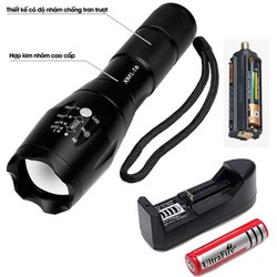 ĐEN PIN LED SIÊU SÁNG XML-T6 Chống Nước