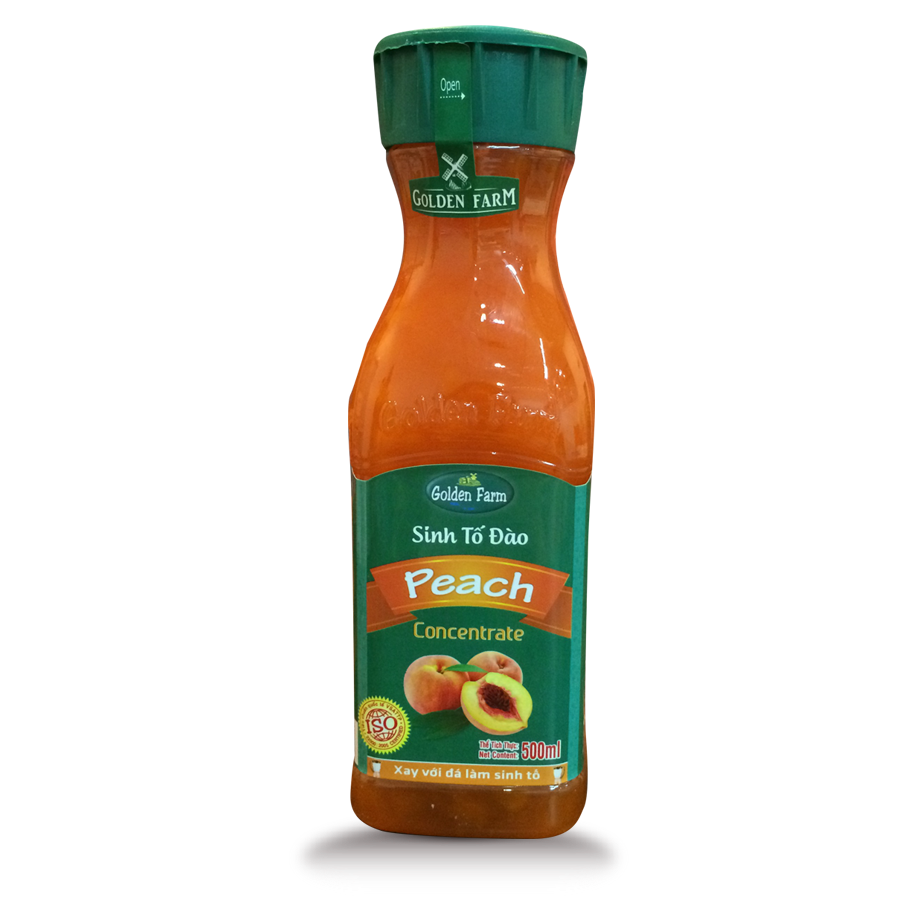 Sinh tố Đào Golden Farm 500ml