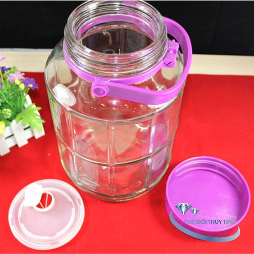 BÌNH NGÂM RƯỢU QUAI 5L