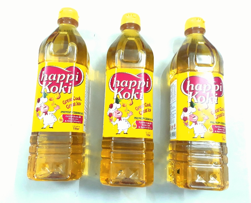 Combo 3 Chai Dầu Ăn happi Koki 1Lít (Mã SP: 8936052100035)