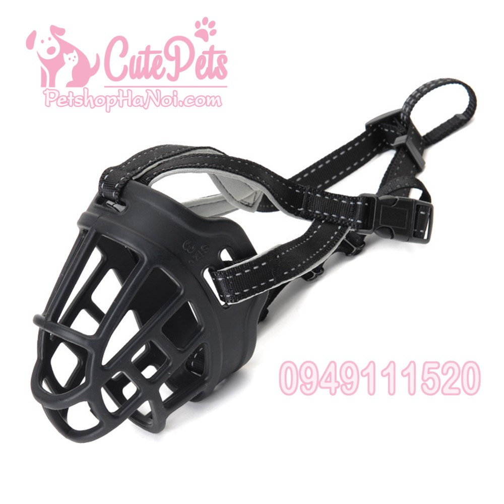 RỌ MÕM SILICON PANDA DÀNH CHO CHÓ