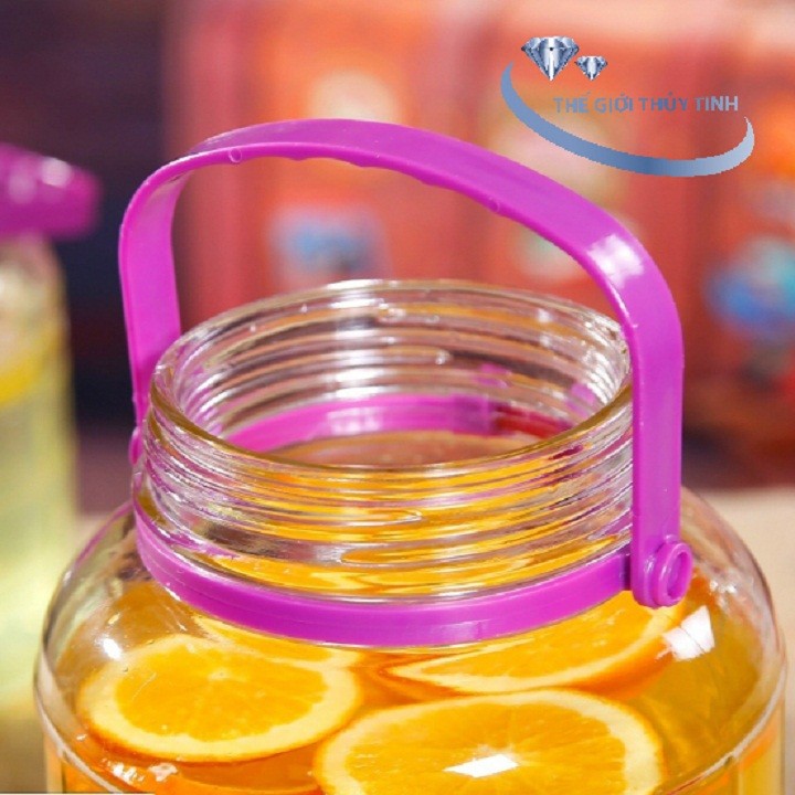 BÌNH NGÂM RƯỢU QUAI 5L