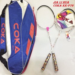 BỘ 2 VỢT CẦU LÔNG COKA P76