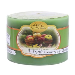 NẾN THƠM TRỤ TRÒN D7H5 MISS CANDLE MIC0253 XANH LÁ