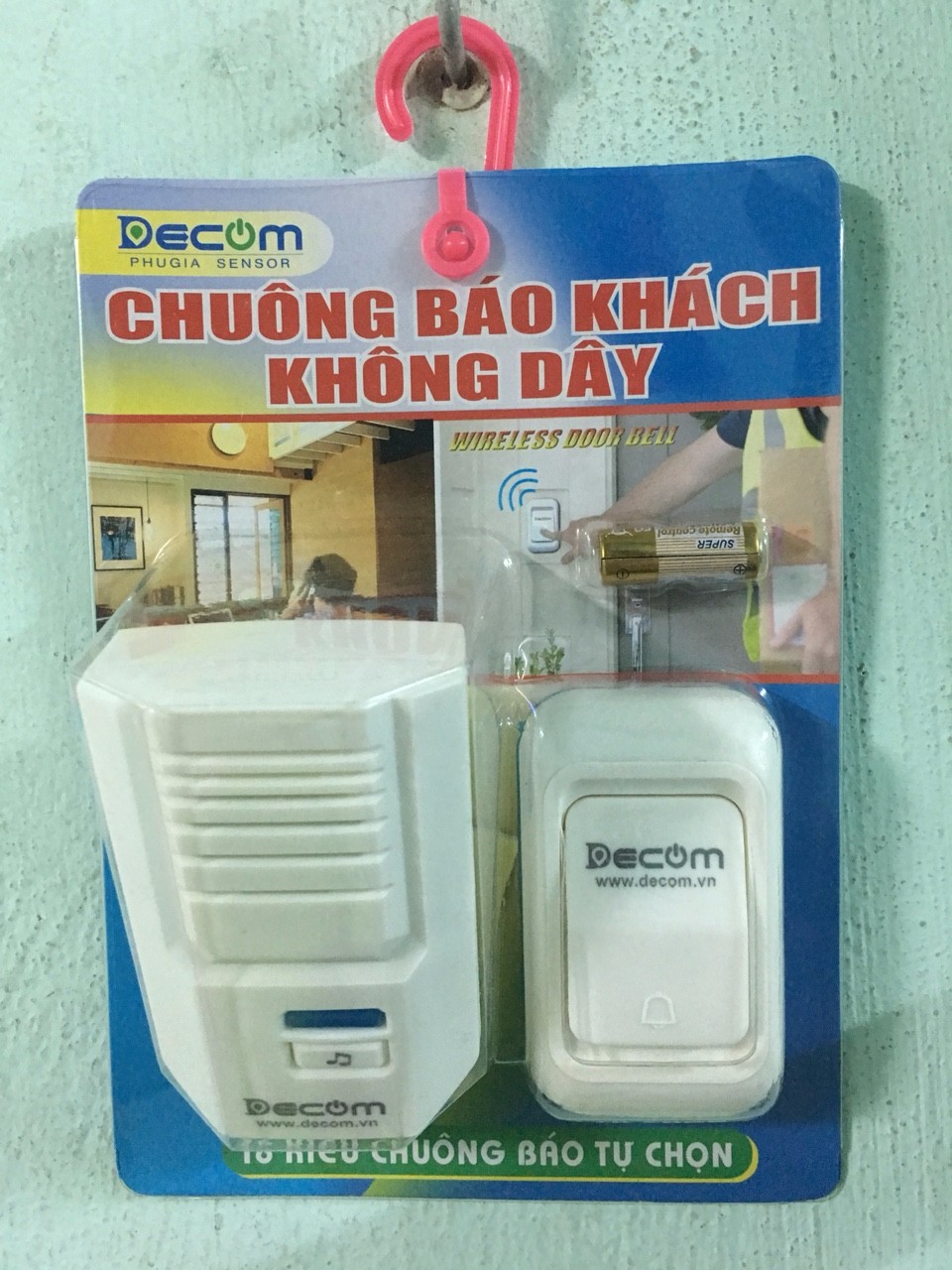 Chuông Báo Khách Không Dây (Mã SP: NEW)