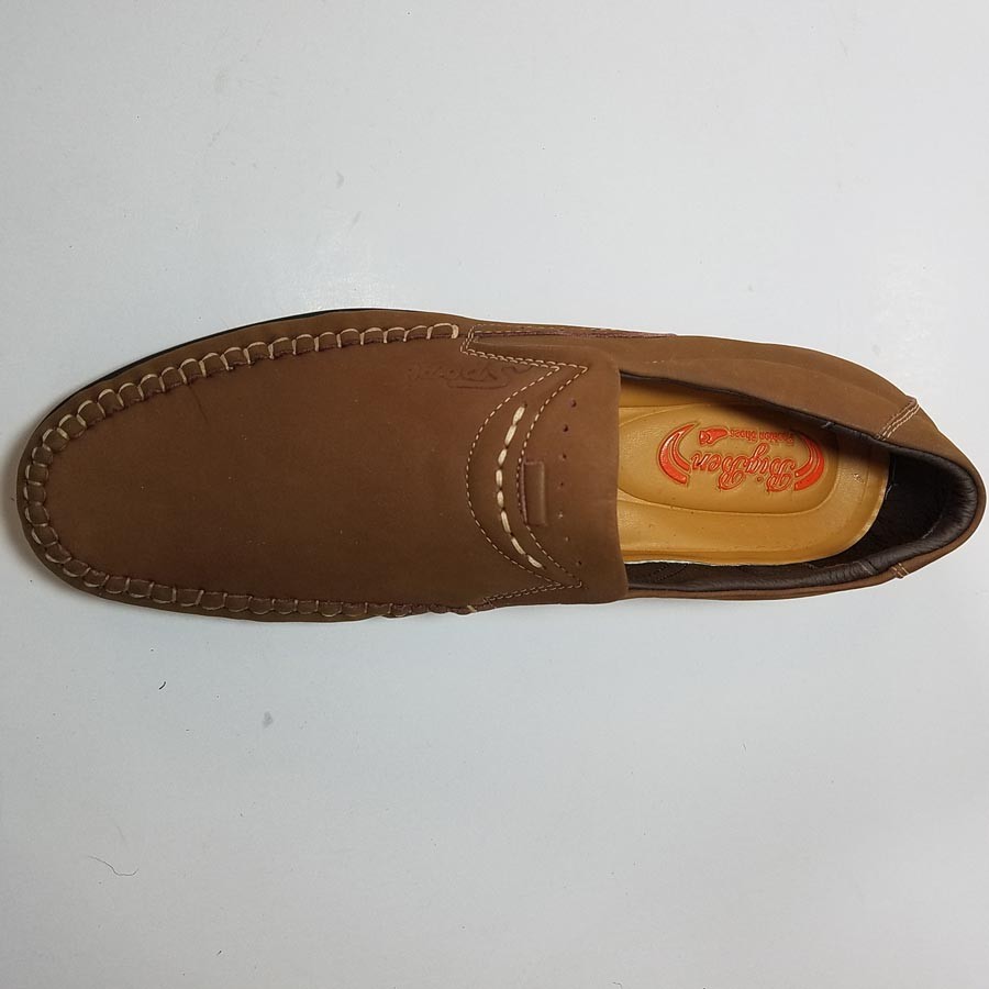Giày mọi búp bê da bóng tag sắt sành điệu GM82