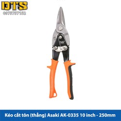 Kéo cắt tôn mũi thẳng asaki ak 0335 10inch 250mm