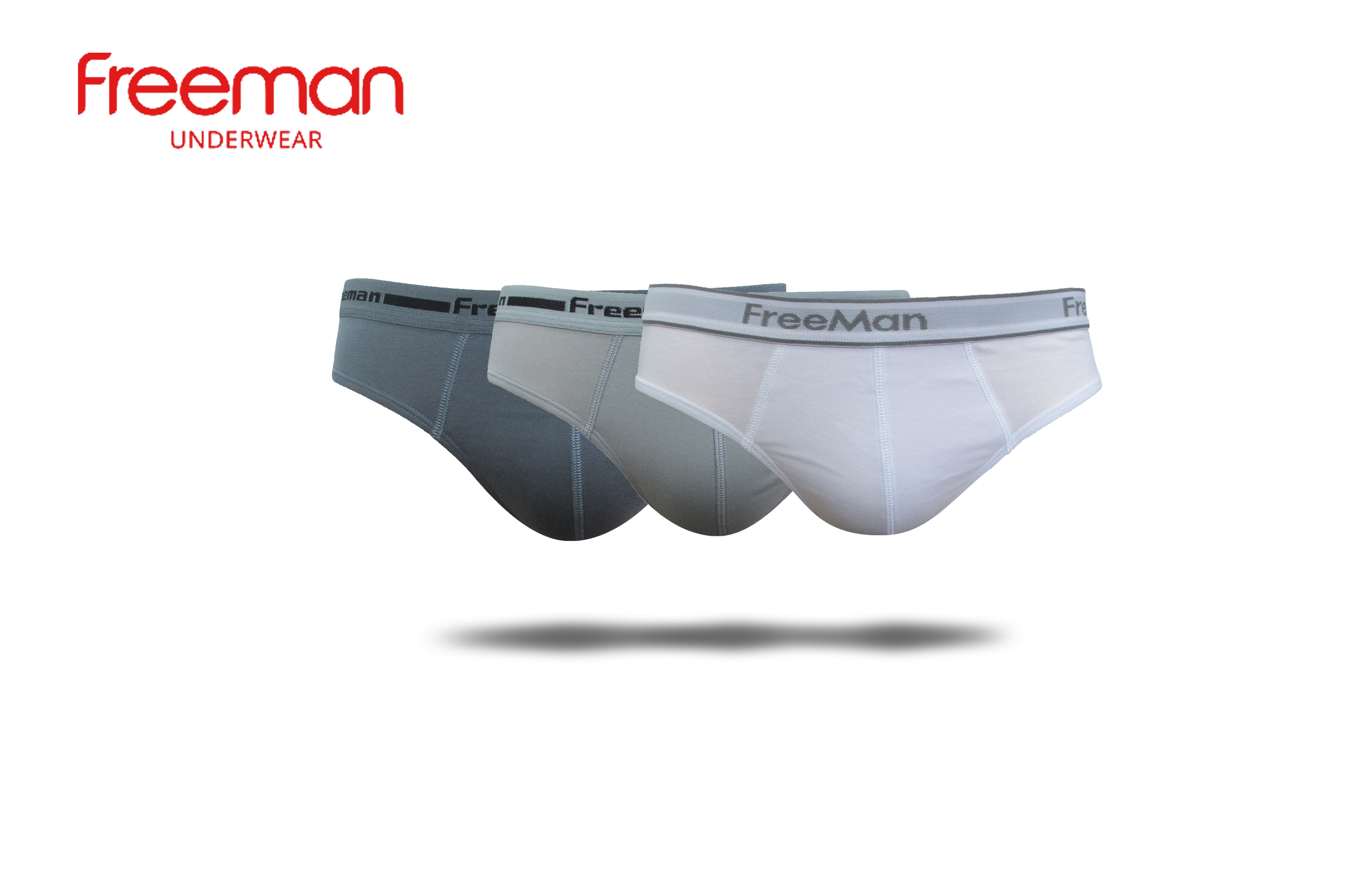 Combo 3 quần lót nam Freeman 6034 (Mã SP: 6034 - CB3)