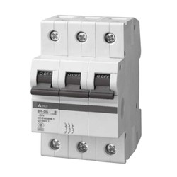 Cầu dao MCB Mitsubishi BH-D6 C N - 50A 6kA 3P