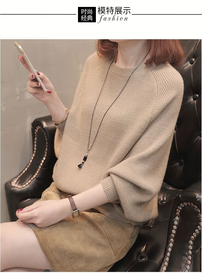 Áo len thu đông tay dơi BY6303 7