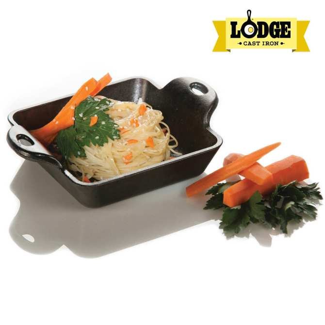 Chảo gang Lodge HMSS vuông 12cm