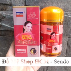 Viên uống nhau thai cừu Costar Essence of Baby Sheep Placentra 35000mg