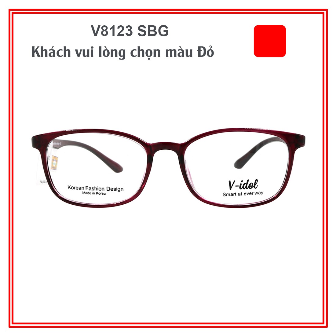 Gọng kính V-IDOL V8123 (Mã SP: V8123)