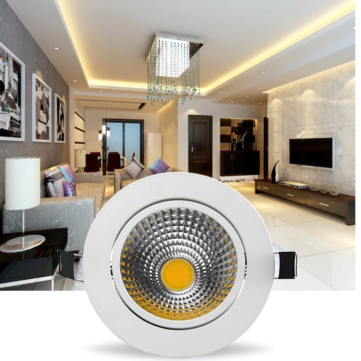 Đèn LED âm trần 10W (Mã SP: Đèn LED âm trần 10W)