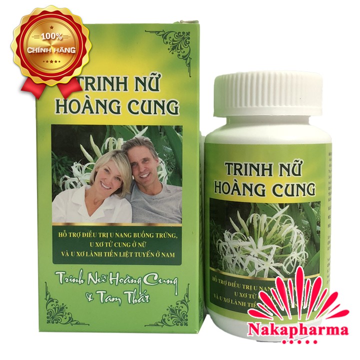 Hình ảnh Trinh Nữ Hoàng Cung và Tam Thất – Ngừa u xơ tử cung, u buồng trứng ,