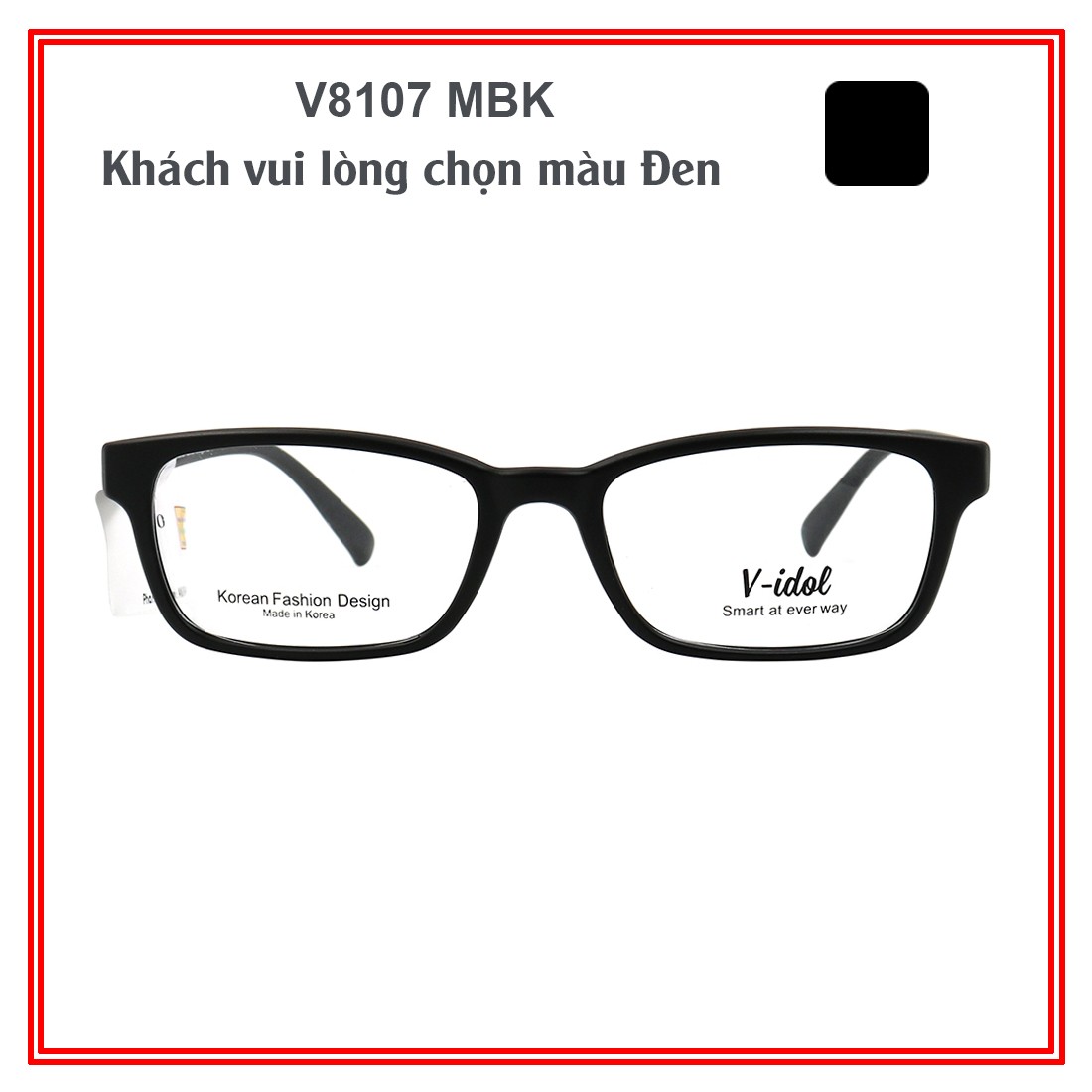 Gọng kính V-IDOL V8107-V8110 (Mã SP: V8107-V8110)